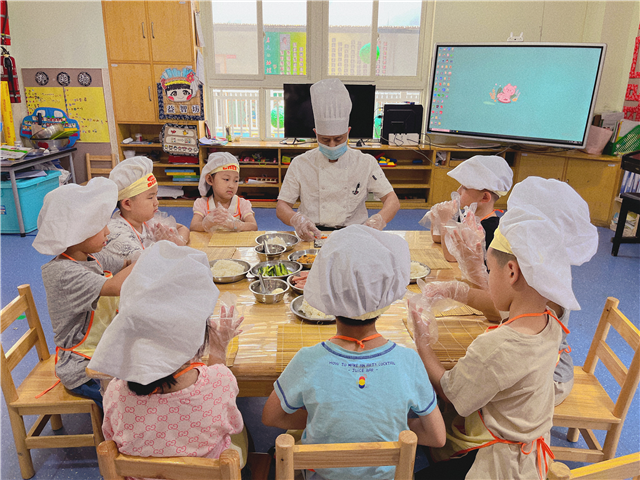 Qiyuan characteristic experimental kindergarten summer diet education activities