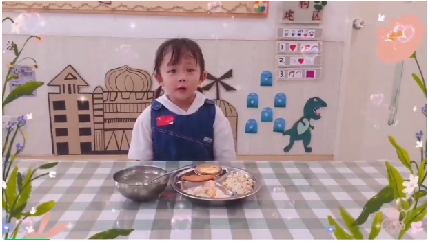Qiyuan yangguanggu kindergarten “food talent”online activities